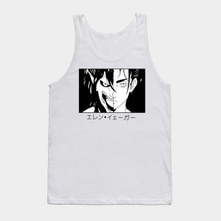 AOT- Eren half titan Tank Top